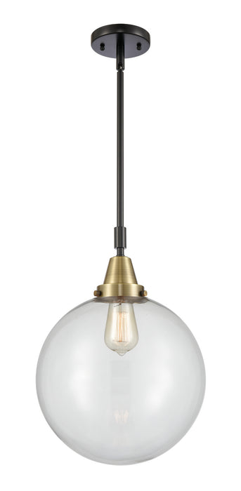 Innovations - 447-1S-BAB-G202-12-LED - LED Mini Pendant - Franklin Restoration - Black Antique Brass