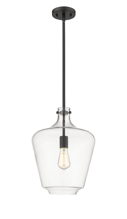 Innovations - 493-1S-BK-G502-12 - One Light Mini Pendant - Lowell - Matte Black