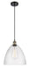 Innovations - 516-1P-BAB-GBD-124-LED - LED Mini Pendant - Ballston - Black Antique Brass