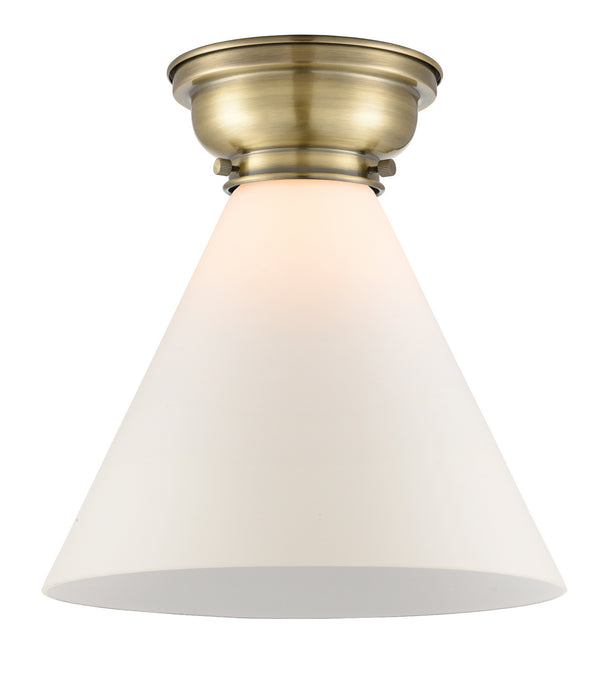 Innovations - 623-1F-AB-G41-L - One Light Flush Mount - Aditi - Antique Brass