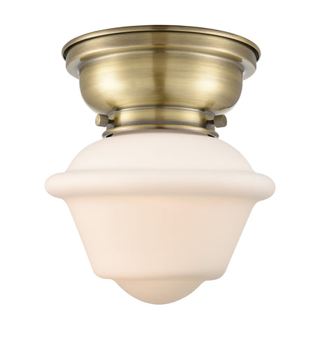 One Light Flush Mount