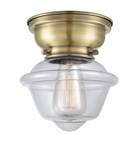 One Light Flush Mount