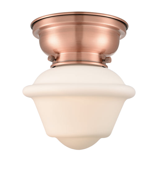 Innovations - 623-1F-AC-G531-LED - LED Flush Mount - Aditi - Antique Copper