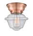 Innovations - 623-1F-AC-G534 - One Light Flush Mount - Aditi - Antique Copper