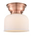 Innovations - 623-1F-AC-G71 - One Light Flush Mount - Aditi - Antique Copper