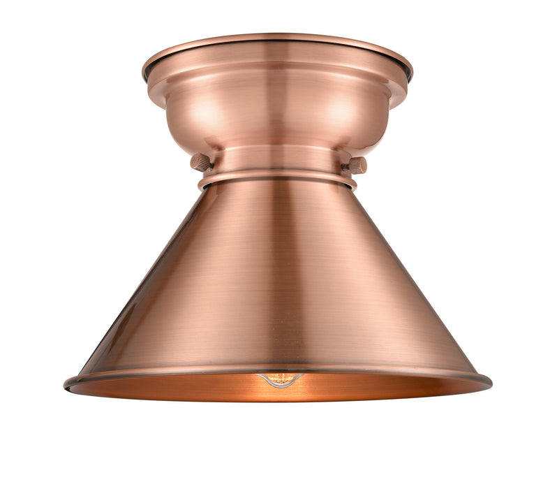 Innovations - 623-1F-AC-M10-AC-LED - LED Flush Mount - Aditi - Antique Copper