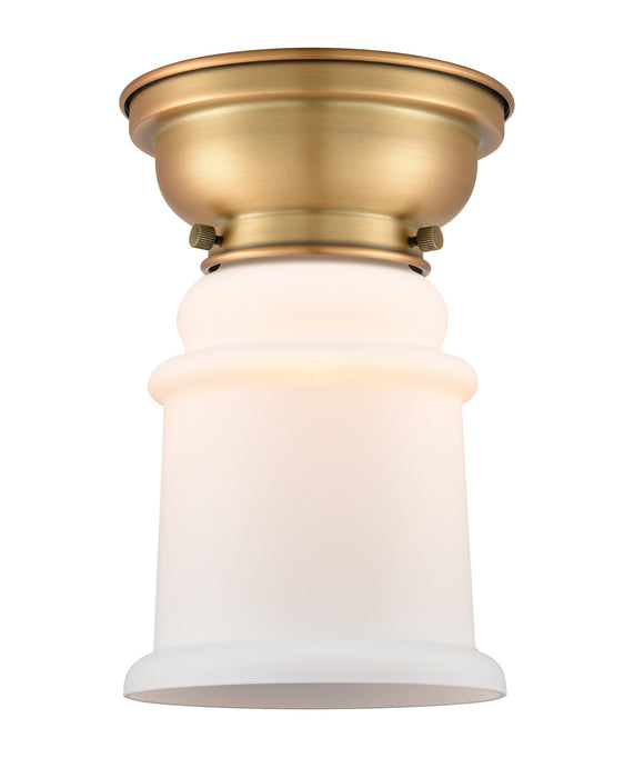 Innovations - 623-1F-BB-G181 - One Light Flush Mount - Aditi - Brushed Brass