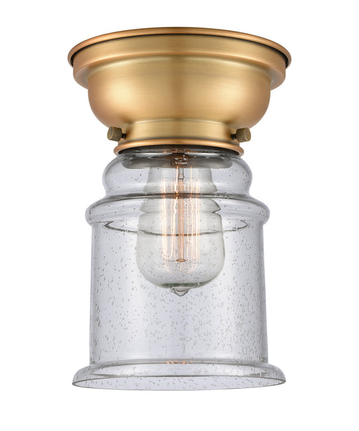 Innovations - 623-1F-BB-G184 - One Light Flush Mount - Aditi - Brushed Brass