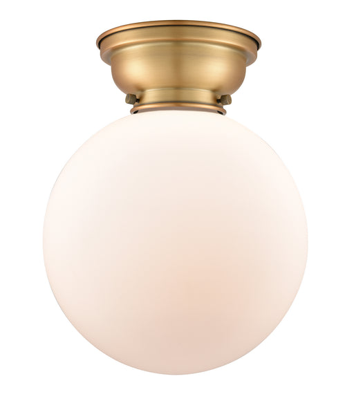 Innovations - 623-1F-BB-G201-10 - One Light Flush Mount - Aditi - Brushed Brass