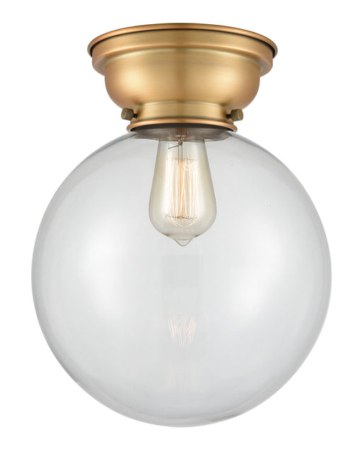 Innovations - 623-1F-BB-G202-10 - One Light Flush Mount - Aditi - Brushed Brass