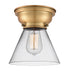 Innovations - 623-1F-BB-G42 - One Light Flush Mount - Aditi - Brushed Brass