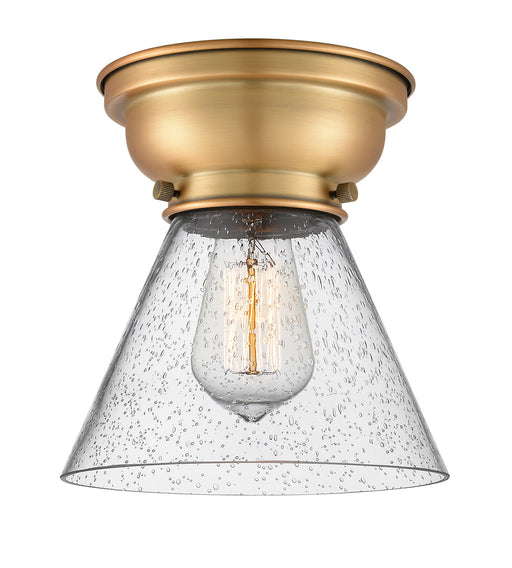 Innovations - 623-1F-BB-G44 - One Light Flush Mount - Aditi - Brushed Brass