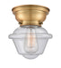 Innovations - 623-1F-BB-G534 - One Light Flush Mount - Aditi - Brushed Brass