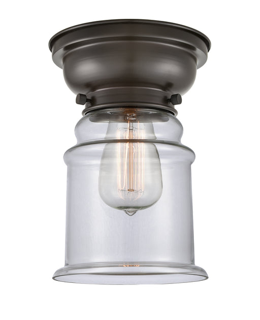 Innovations - 623-1F-OB-G182 - One Light Flush Mount - Aditi - Oil Rubbed Bronze