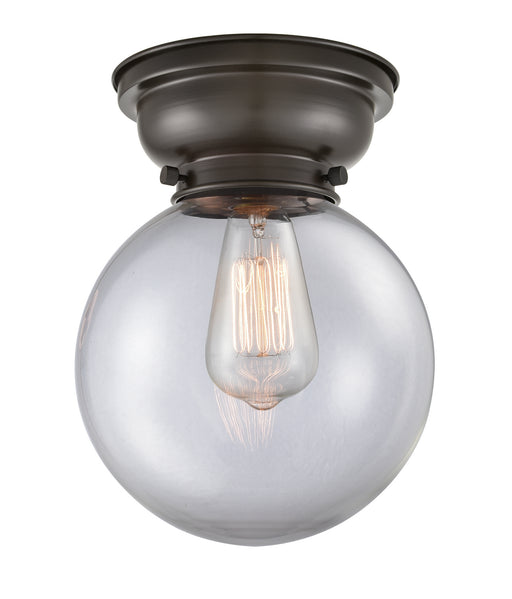 Innovations - 623-1F-OB-G202-8 - One Light Flush Mount - Aditi - Oil Rubbed Bronze