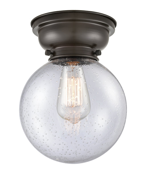 Innovations - 623-1F-OB-G204-8 - One Light Flush Mount - Aditi - Oil Rubbed Bronze