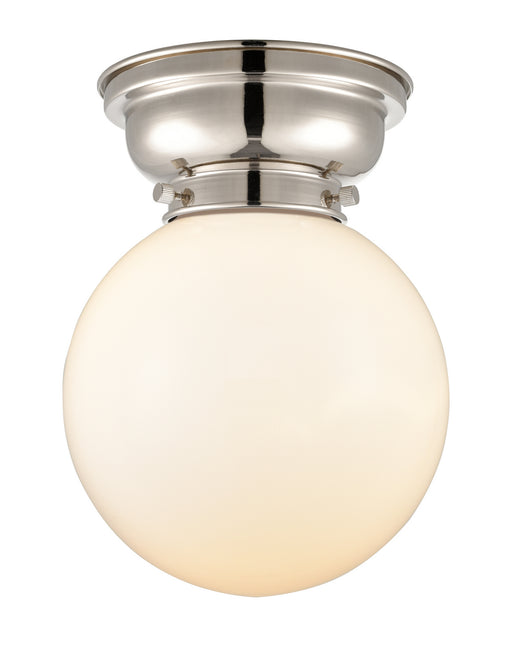 Innovations - 623-1F-PN-G201-8 - One Light Flush Mount - Aditi - Polished Nickel