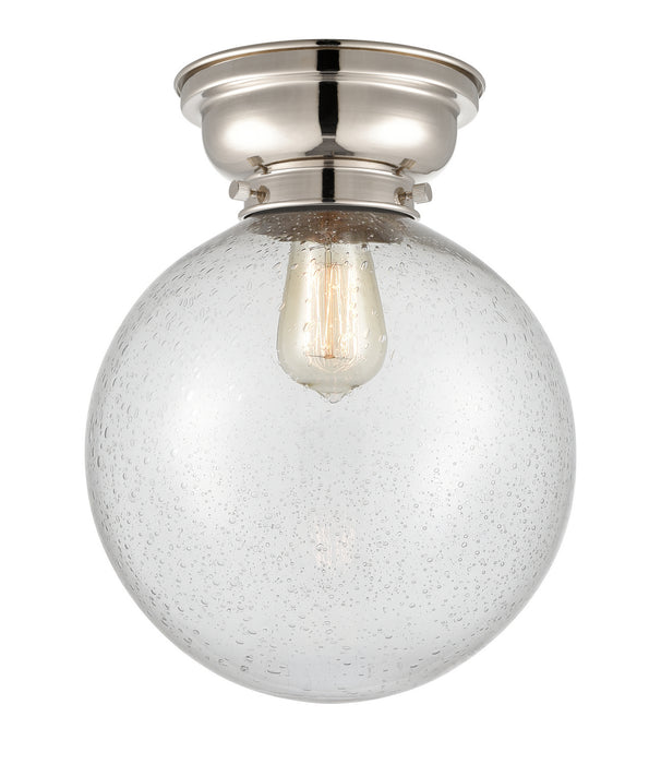 Innovations - 623-1F-PN-G204-10 - One Light Flush Mount - Aditi - Polished Nickel