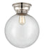 Innovations - 623-1F-PN-G204-12 - One Light Flush Mount - Aditi - Polished Nickel