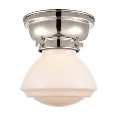 One Light Flush Mount