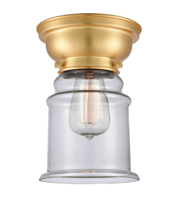 Innovations - 623-1F-SG-G182-LED - LED Flush Mount - Aditi - Satin Gold