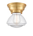 Innovations - 623-1F-SG-G322 - One Light Flush Mount - Aditi - Satin Gold