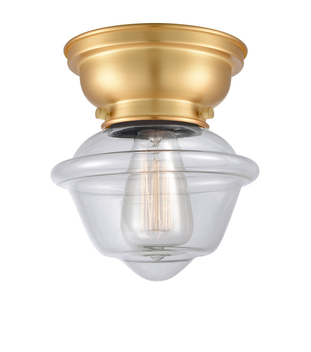 Innovations - 623-1F-SG-G532 - One Light Flush Mount - Aditi - Satin Gold