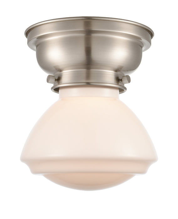 Innovations - 623-1F-SN-G321 - One Light Flush Mount - Aditi - Brushed Satin Nickel