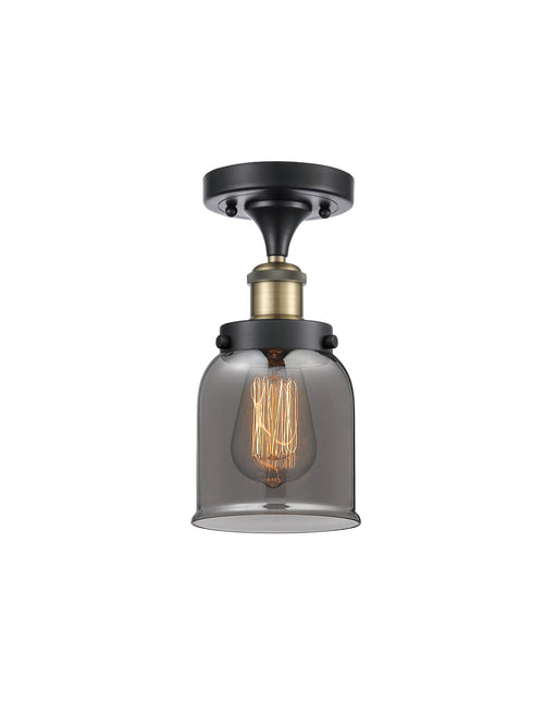 Innovations - 916-1C-BAB-G53 - One Light Semi-Flush Mount - Ballston - Black Antique Brass