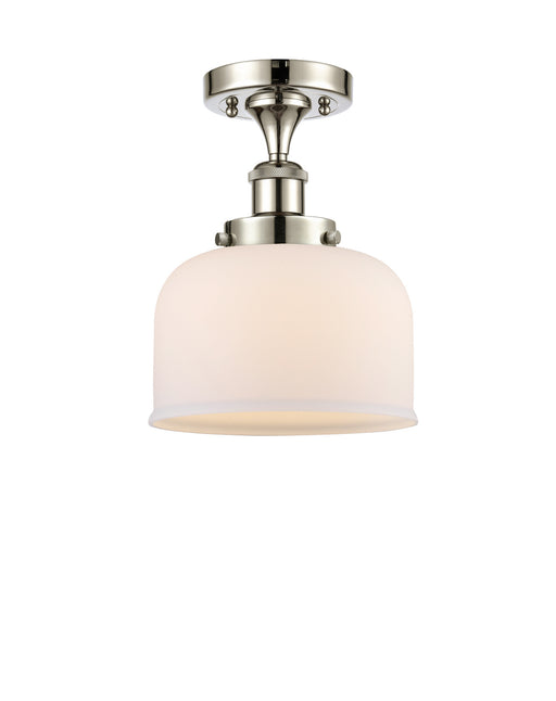 Innovations - 916-1C-PN-G71 - One Light Semi-Flush Mount - Ballston - Polished Nickel