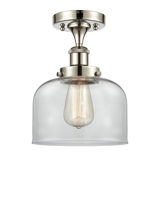Innovations - 916-1C-PN-G72 - One Light Semi-Flush Mount - Ballston - Polished Nickel