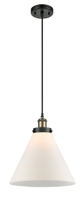 Innovations - 916-1P-BAB-G41-L - One Light Mini Pendant - Ballston - Black Antique Brass