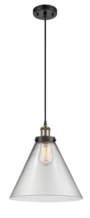 Innovations - 916-1P-BAB-G42-L - One Light Mini Pendant - Ballston - Black Antique Brass