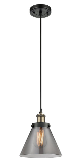 Innovations - 916-1P-BAB-G43 - One Light Mini Pendant - Ballston - Black Antique Brass