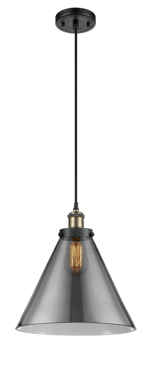 Innovations - 916-1P-BAB-G43-L - One Light Mini Pendant - Ballston - Black Antique Brass