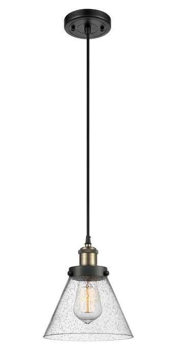 Innovations - 916-1P-BAB-G44 - One Light Mini Pendant - Ballston - Black Antique Brass