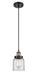 Innovations - 916-1P-BAB-G52 - One Light Mini Pendant - Ballston - Black Antique Brass
