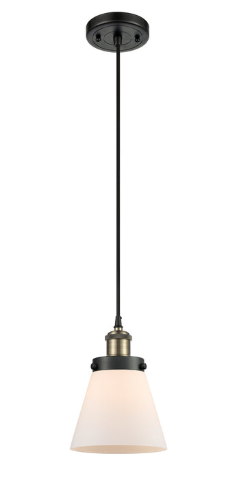 Innovations - 916-1P-BAB-G61 - One Light Mini Pendant - Ballston - Black Antique Brass