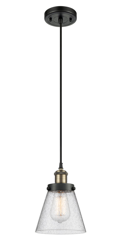 Innovations - 916-1P-BAB-G64 - One Light Mini Pendant - Ballston - Black Antique Brass