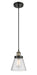 Innovations - 916-1P-BAB-G64-LED - LED Mini Pendant - Ballston - Black Antique Brass