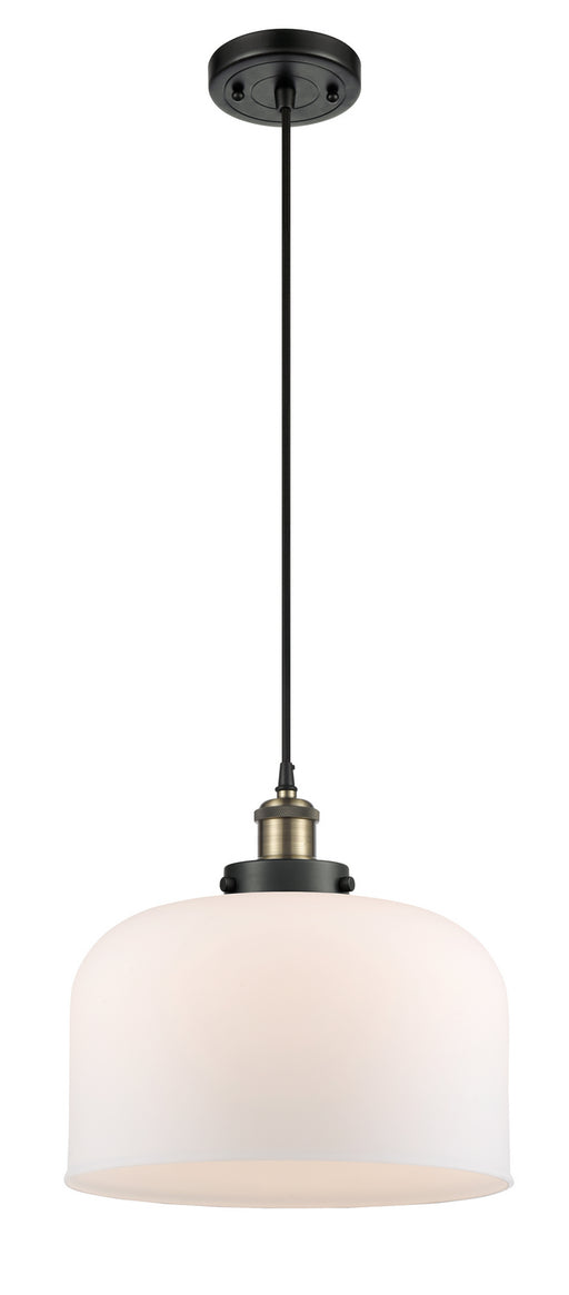 Innovations - 916-1P-BAB-G71-L - One Light Mini Pendant - Ballston - Black Antique Brass