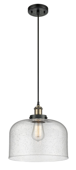 Innovations - 916-1P-BAB-G74-L - One Light Mini Pendant - Ballston - Black Antique Brass