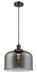 Innovations - 916-1P-BK-G73-L - One Light Mini Pendant - Ballston - Matte Black