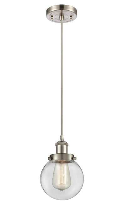 Innovations - 916-1P-SN-G202-6 - One Light Mini Pendant - Ballston - Brushed Satin Nickel