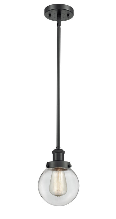 Innovations - 916-1S-BK-G202-6-LED - LED Mini Pendant - Ballston - Matte Black