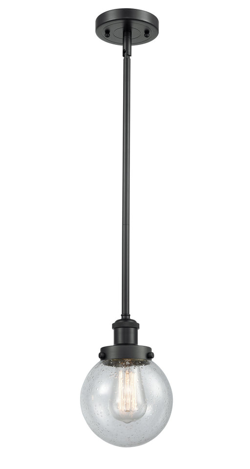 Innovations - 916-1S-BK-G204-6 - One Light Mini Pendant - Ballston - Matte Black