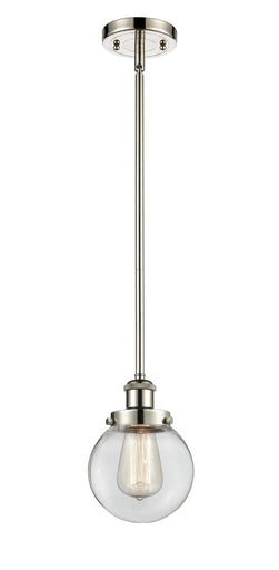 Ballston Urban One Light Mini Pendant Polished Nickel