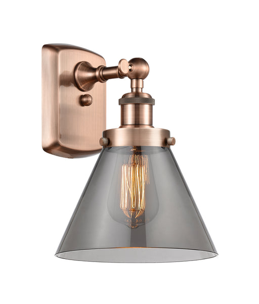 Innovations - 916-1W-AC-G43-LED - LED Wall Sconce - Ballston - Antique Copper