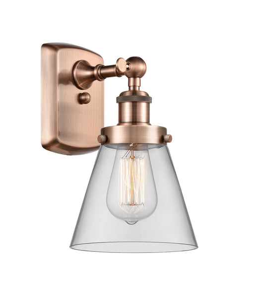 Innovations - 916-1W-AC-G62-LED - LED Wall Sconce - Ballston - Antique Copper
