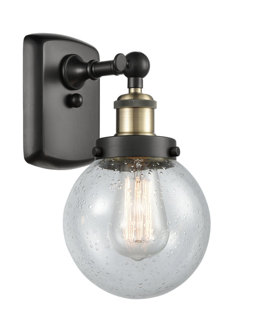 Innovations - 916-1W-BAB-G204-6 - One Light Wall Sconce - Ballston - Black Antique Brass